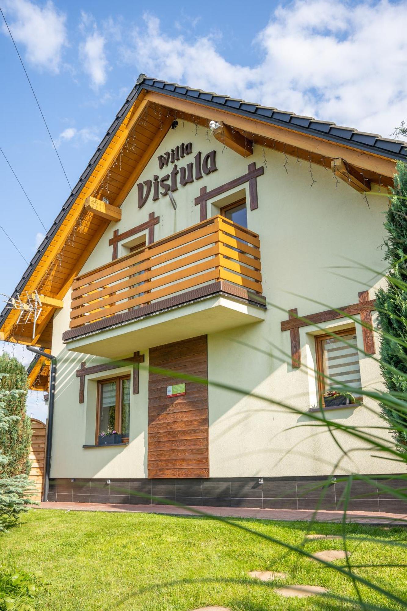 Willa Vistula Domki Na Wylacznosc 비스와 외부 사진